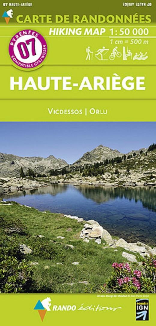 HAUTE-ARIÈGE 1: 50 000 | 9782344006276 | VV.AA. | Llibreria La Puça | Llibreria online d'Andorra - Comprar llibres en català online - Llibres Andorra i Pirineu