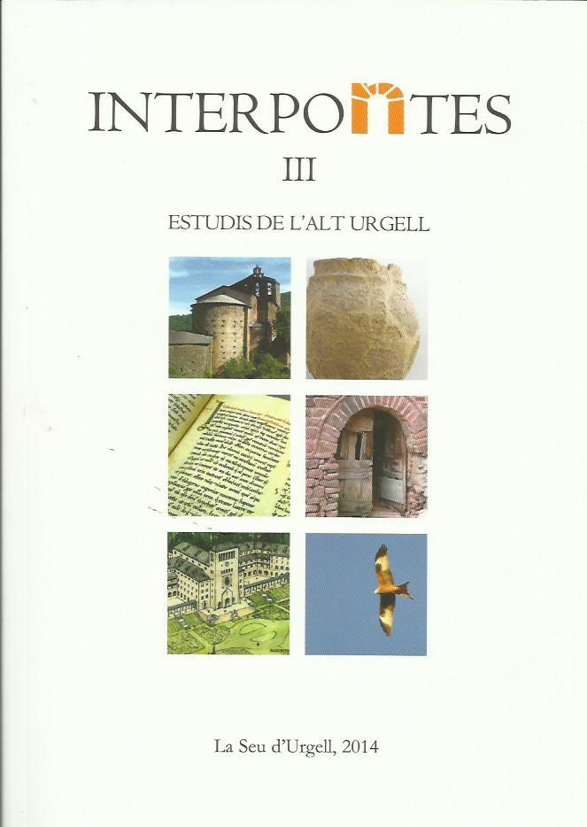 INTERPONTES III. ESTUDIS DE L'ALT URGELL | INTER III | Llibreria La Puça | Llibreria online d'Andorra - Comprar llibres en català online - Llibres Andorra i Pirineu