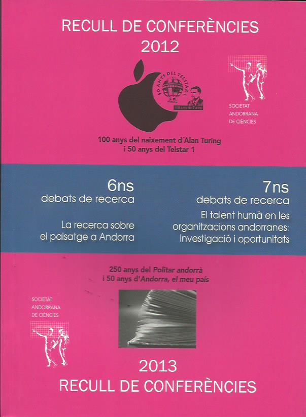 RECULL DE CONFERENCIES 2012-13. 6NS I 7NS DEBATS DE RECERCA | 9789992061244 | Llibreria La Puça | Llibreria online d'Andorra - Comprar llibres en català online - Llibres Andorra i Pirineu