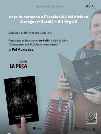 Presentació del llibre COMPOSICIONS EN FLOU PER ACORDIÓ DIATÒNIC | Actualitat  - Llibreria La Puça | Llibreria online d'Andorra - Comprar llibres en català online - Llibres Andorra i Pirineu