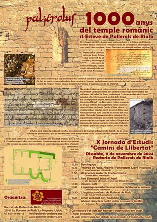 X Jornada d'Estudis "Camins de la Lliberta" | Presentacions i actes - Llibreria La Puça | Llibreria online d'Arsèguel - Comprar llibres en català online - Llibres Andorra i Pirineu