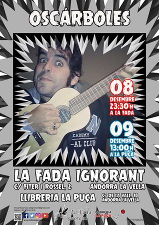 Vermut musical amb OSCARBOLES | Presentacions i actes - Llibreria La Puça | Llibreria online d'Arsèguel - Comprar llibres en català online - Llibres Andorra i Pirineu