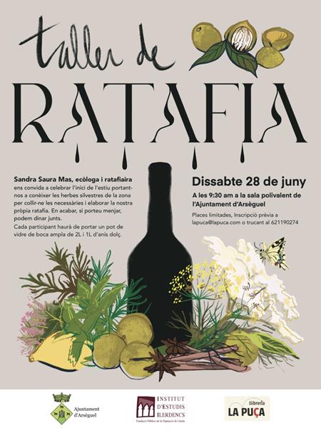 TALLER DE RATAFIA | Llibreria La Puça | Llibreria online d'Arsèguel - Comprar llibres en català online - Llibres Andorra i Pirineu
