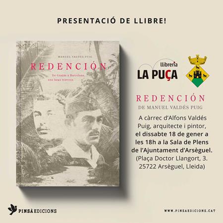 Presentació del llibre REDENCIÓN de MANUEL VALDÉS PUIG | Llibreria La Puça | Llibreria online d'Andorra - Comprar llibres en català online - Llibres Andorra i Pirineu