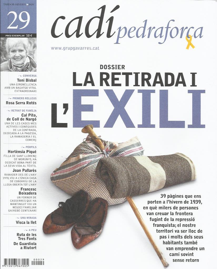 CADIPEDRAFORCA 29. LA RETIRADA I L'EXILI | cadipedraforca29 | Llibreria La Puça | Llibreria online d'Arsèguel - Comprar llibres en català online - Llibres Andorra i Pirineu