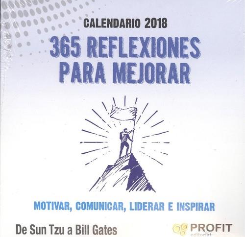 365 REFLEXIONES PARA MEJORAR. CALENDARIO 2018 | 9788416904525 | Llibreria La Puça | Llibreria online d'Arsèguel - Comprar llibres en català online - Llibres Andorra i Pirineu