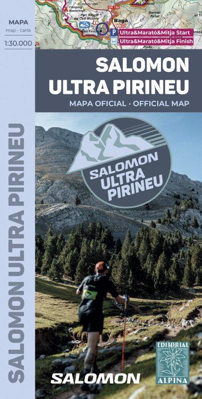 SALOMON ULTRA PIRINEU. MAPA OFICIAL 1:30.000 | 9788480907187 | Llibreria La Puça | Llibreria online d'Andorra - Comprar llibres en català online - Llibres Andorra i Pirineu