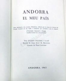 ANDORRA EL MEU PAÍS | 261501963 | ARISTOT GOMÀ, ANTONI | Llibreria La Puça | Llibreria online d'Arsèguel - Comprar llibres en català online - Llibres Andorra i Pirineu