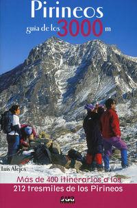 PIRINEOS. GUÍA DE LOS 3000 | 9788482162775 | ALEJOS, LUIS | Llibreria La Puça | Llibreria online d'Andorra - Comprar llibres en català online - Llibres Andorra i Pirineu