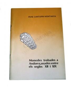 MONEDES TROBADES A ANDORRA, USADES ENTRE ELS SEGLES 12 I 19 | 4181981 | CANTURRI MONTANYA,PERE | Llibreria La Puça | Llibreria online d'Andorra - Comprar llibres en català online - Llibres Andorra i Pirineu