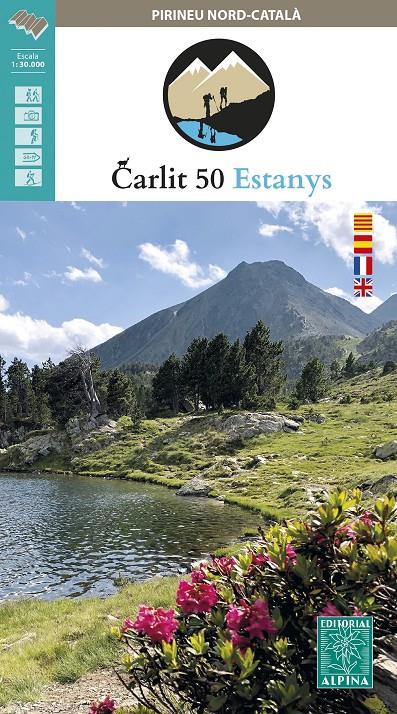 CARLIT 50 ESTANYS. MAPA 1:30.000 + CARPETA DESPLEGABLE | 9788480909808 | Llibreria La Puça | Llibreria online d'Arsèguel - Comprar llibres en català online - Llibres Andorra i Pirineu