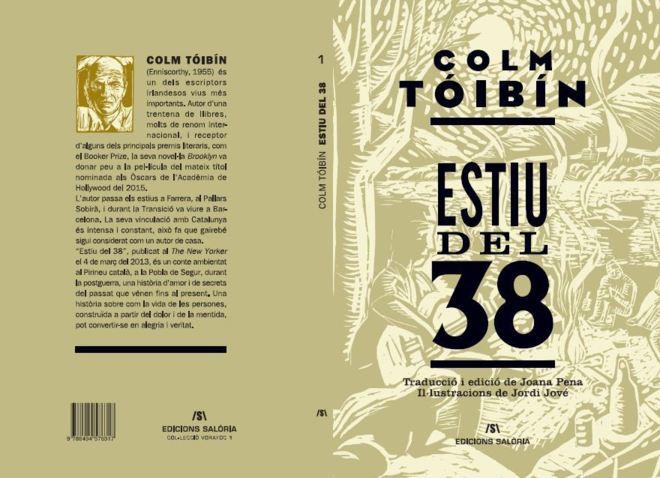 ESTIU DEL 38 | 9788494576317 | TÓIBÍN, COLM JOVÉ, JORDI (IL) | Llibreria La Puça | Llibreria online d'Andorra - Comprar llibres en català online - Llibres Andorra i Pirineu