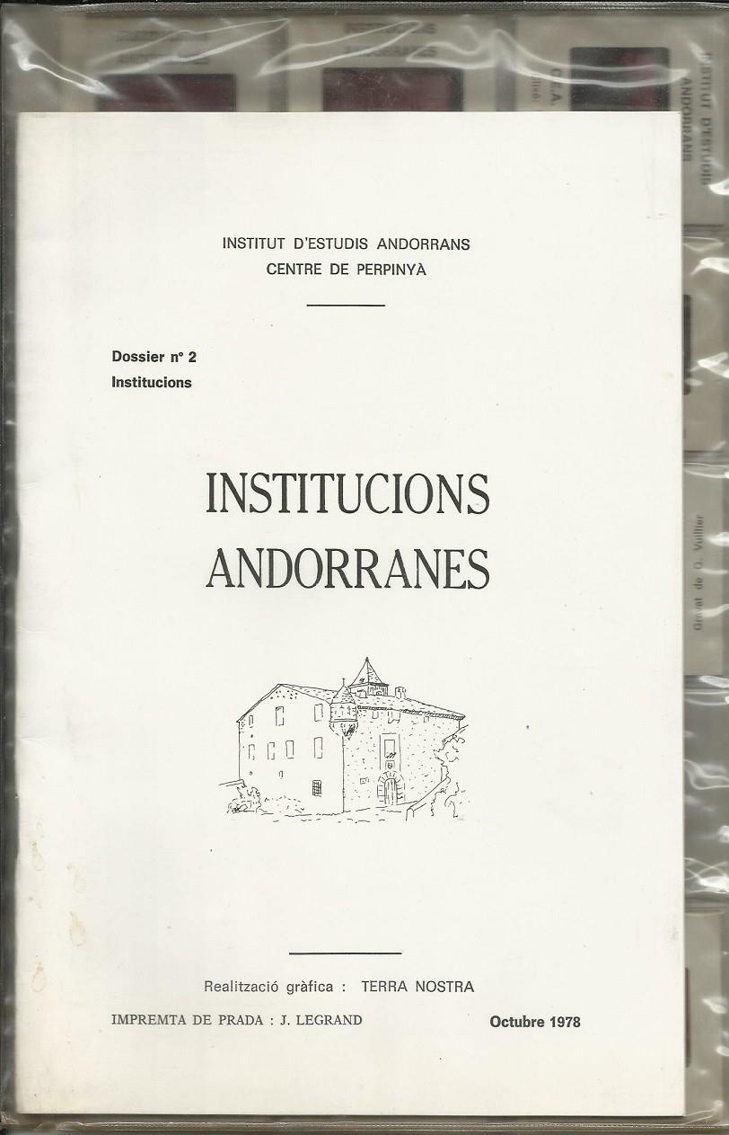 ISTITUCIONS ANDORRANES. RECULL PEDAGOGIC 2. INSTITUCIONS | INSTITUCIONS1978 | ARMENGOL, LÍDIA | Llibreria La Puça | Llibreria online d'Andorra - Comprar llibres en català online - Llibres Andorra i Pirineu