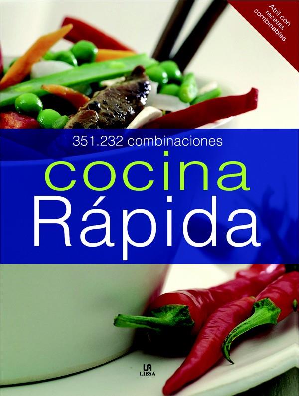 COCINA RAPIDA.351232 COMBINACIONES | 9788466215275 | ALDAVE, MARÍA | Llibreria La Puça | Llibreria online d'Arsèguel - Comprar llibres en català online - Llibres Andorra i Pirineu