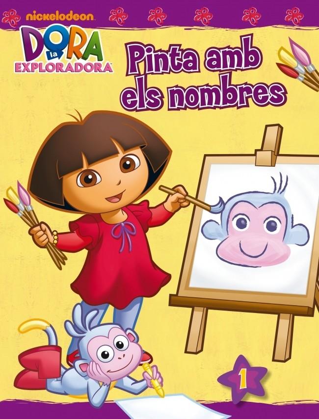 PINTA AMB ELS NOMBRES | 9788401902659 | NICKELODEON | Llibreria La Puça | Llibreria online d'Arsèguel - Comprar llibres en català online - Llibres Andorra i Pirineu