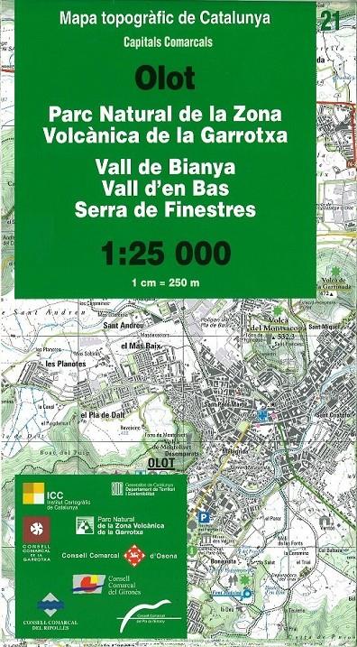 OLOT. PARC NATURAL DE LA ZONA VOLCÀNICA DE LA GARROTXA | 9788439390053 | Llibreria La Puça | Llibreria online d'Arsèguel - Comprar llibres en català online - Llibres Andorra i Pirineu
