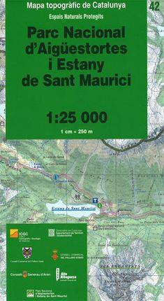 MAPA PARC NACIONAL D'AIGÜESTORTES I ESTANY DE SANT MAURICI 1:25.000 | 9788439395003 | Llibreria La Puça | Llibreria online d'Andorra - Comprar llibres en català online - Llibres Andorra i Pirineu