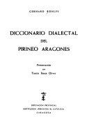 DICCIONARIO DIALECTAL DEL PIRINEO ARAGONÉS | 9788400060251 | ROHLFS, GERHARD | Llibreria La Puça | Llibreria online d'Andorra - Comprar llibres en català online - Llibres Andorra i Pirineu