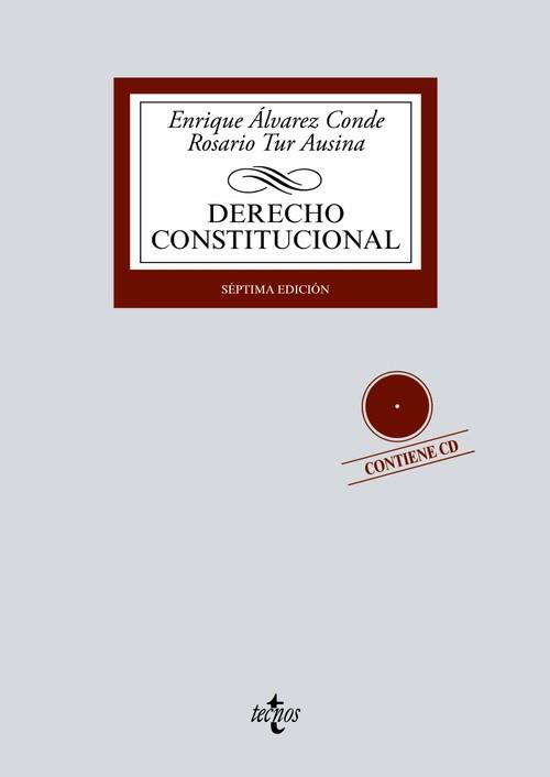 DERECHO CONSTITUCIONAL. 7ª ED. | 9788430972364 | ALVAREZ CONDE, ENRIQUE | Llibreria La Puça | Llibreria online d'Arsèguel - Comprar llibres en català online - Llibres Andorra i Pirineu