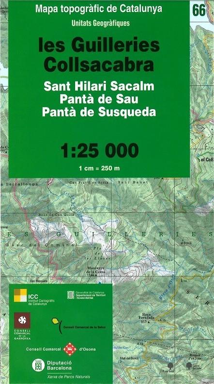 LES GUILLERIES. COLLSACABRA 1: 25 000 | 9788439390770 | Llibreria La Puça | Llibreria online d'Arsèguel - Comprar llibres en català online - Llibres Andorra i Pirineu