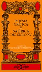 POESIA CRITICA Y SATIRICA DEL SIGLO XV | 9788470393815 | ANONIMAS Y COLECTIVAS | Llibreria La Puça | Llibreria online d'Arsèguel - Comprar llibres en català online - Llibres Andorra i Pirineu