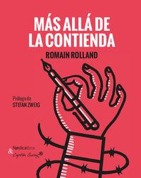 MÁS ALLÁ DE LA CONTIENDA | 9788416112357 | ROLLAND, ROMAIN | Llibreria La Puça | Llibreria online d'Arsèguel - Comprar llibres en català online - Llibres Andorra i Pirineu