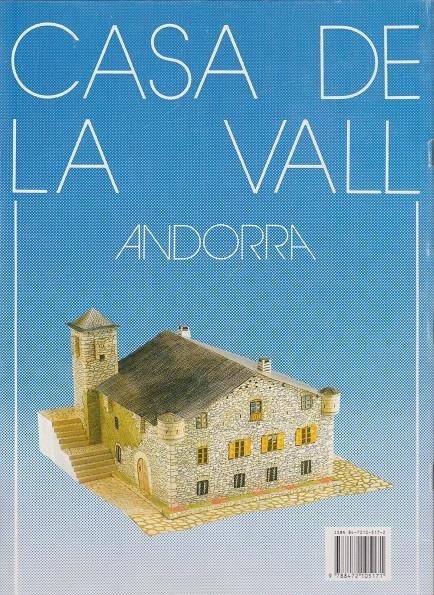 CASA DE LA VALL.RETALLABLE | 9788472105171 | Llibreria La Puça | Llibreria online d'Andorra - Comprar llibres en català online - Llibres Andorra i Pirineu