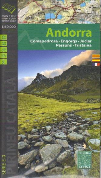 ANDORRA 1:40.000 ED. 2011 | 9788480904414 | Llibreria La Puça | Llibreria online d'Andorra - Comprar llibres en català online - Llibres Andorra i Pirineu