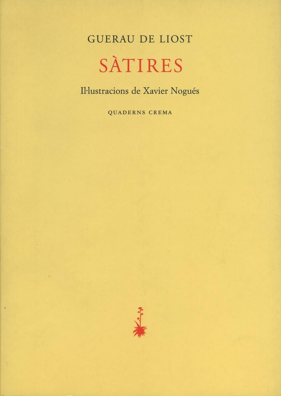 SATIRES | 9788477272793 | GUERAU DE LIOST | Llibreria La Puça | Llibreria online d'Arsèguel - Comprar llibres en català online - Llibres Andorra i Pirineu
