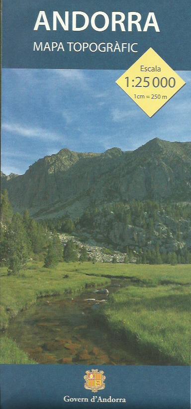 MAPA ANDORRA 1:25.000 | 9789992006634 | VV.AA. | Llibreria La Puça | Llibreria online d'Arsèguel - Comprar llibres en català online - Llibres Andorra i Pirineu