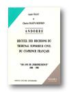 RECUEIL DES DECISIONS DU TRIBUNAL  SUP.CIVIL DU CO-PRINCE FRANÇAIS VOLUME 1 | 9789992020036 | PIGOT, ANDRE | Llibreria La Puça | Llibreria online d'Arsèguel - Comprar llibres en català online - Llibres Andorra i Pirineu