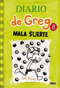 MALA SUERTE. DIARIO DE GREG 8 | 9788427204638 | KINNEY, JEFF | Llibreria La Puça | Llibreria online d'Arsèguel - Comprar llibres en català online - Llibres Andorra i Pirineu