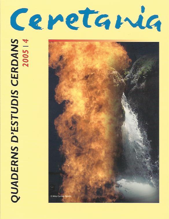 CERETANIA 2005/4. QUADERNS D'ESTUDIS CERDANS | 8401885046215 | Llibreria La Puça | Llibreria online d'Andorra - Comprar llibres en català online - Llibres Andorra i Pirineu