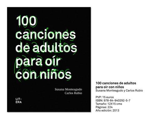 100 CANCIONES DE ADULTOS PARA OÍR CON NIÑOS | 9788494029257 | MONTEAGUDO, SUSANA | Llibreria La Puça | Llibreria online d'Arsèguel - Comprar llibres en català online - Llibres Andorra i Pirineu