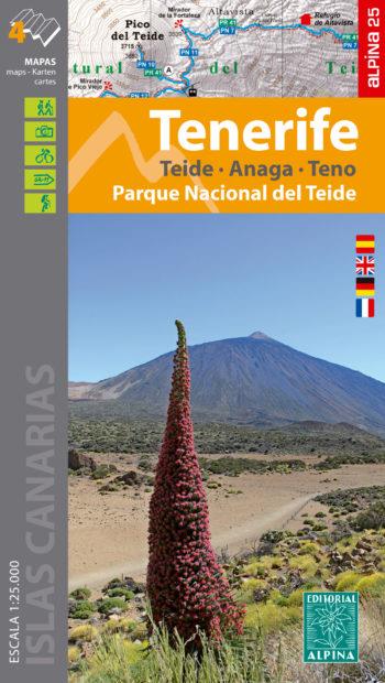 TENERIFE. MAPA ESCALA 1:25.000 | 9788480908092 | AA.VV. | Llibreria La Puça | Llibreria online d'Arsèguel - Comprar llibres en català online - Llibres Andorra i Pirineu