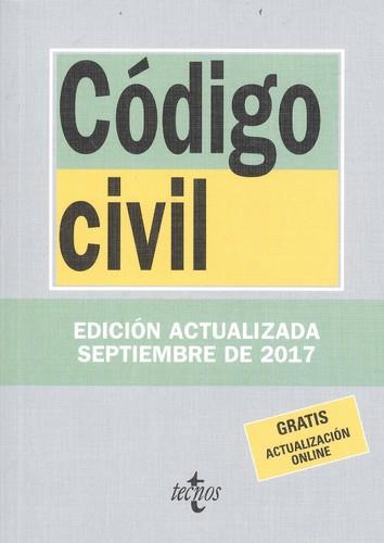 CÓDIGO CIVIL 2017 | 9788430971763 | Llibreria La Puça | Llibreria online d'Arsèguel - Comprar llibres en català online - Llibres Andorra i Pirineu