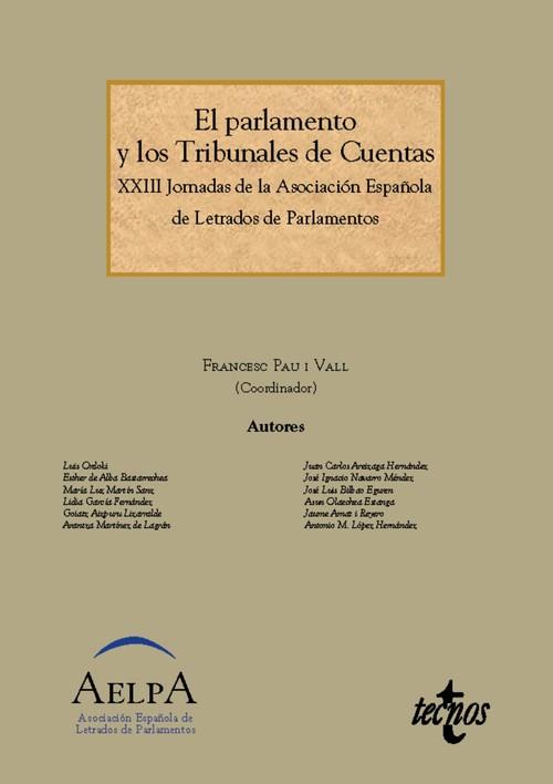 PARLAMENTO Y LOS TRIBUNALES DE CUENTAS, EL | 9788430971664 | Llibreria La Puça | Llibreria online d'Arsèguel - Comprar llibres en català online - Llibres Andorra i Pirineu