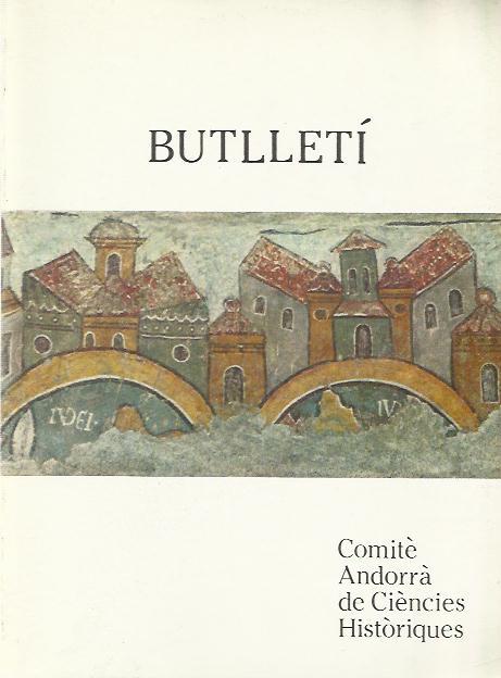 BUTLLETI 1, COMITÈ ANDORRA DE CIENCIES HISTORIQUES | 1291986 | Llibreria La Puça | Llibreria online d'Andorra - Comprar llibres en català online - Llibres Andorra i Pirineu