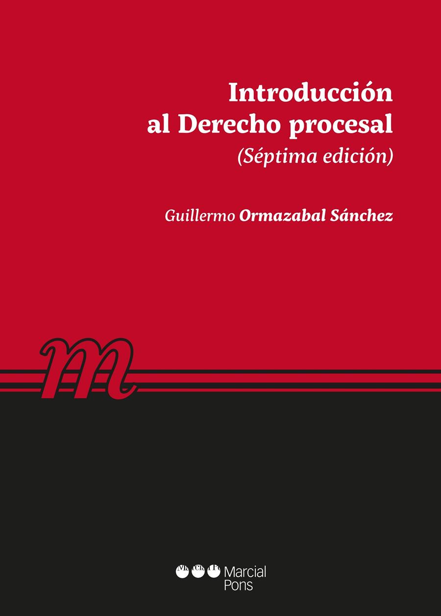 INTRODUCCIÓN AL DERECHO PROCESAL | 9788491236979 | ORMAZÁBAL SÁNCHEZ, GUILLERMO | Llibreria La Puça | Llibreria online d'Arsèguel - Comprar llibres en català online - Llibres Andorra i Pirineu