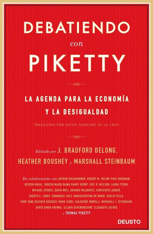 DEBATIENDO CON PIKETTY. LA AGENDA PARA LA ECONOMÍA Y LA DESIGUALDAD | 9788423427444 | VV.AA | Llibreria La Puça | Llibreria online d'Arsèguel - Comprar llibres en català online - Llibres Andorra i Pirineu