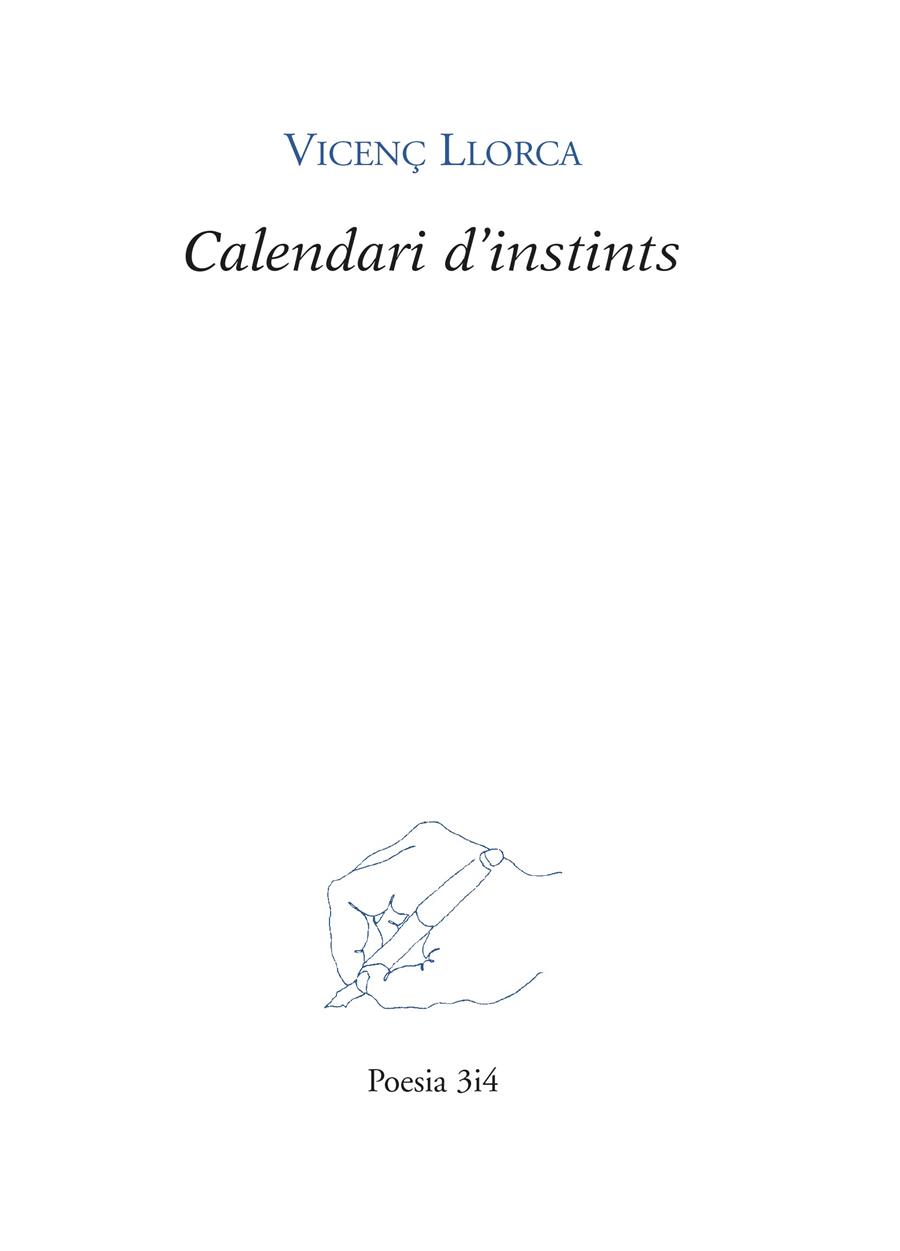 CALENDARI D'INSTINTS | 9788475029443 | LLORCA, VICENÇ | Llibreria La Puça | Llibreria online d'Arsèguel - Comprar llibres en català online - Llibres Andorra i Pirineu