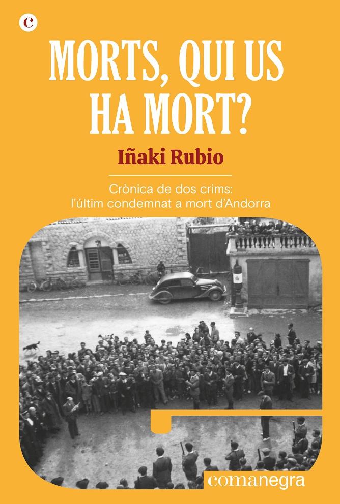MORTS, QUI US HA MORT? | 9788418022951 | RUBIO, IÑAKI | Llibreria La Puça | Llibreria online d'Arsèguel - Comprar llibres en català online - Llibres Andorra i Pirineu
