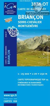 BRIANÇON - SERRE CHEVALIER 3536 OT 1: 25 000 | 9782758522782 | Llibreria La Puça | Llibreria online d'Andorra - Comprar llibres en català online - Llibres Andorra i Pirineu