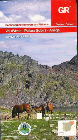 VALL D'ARAN-PALLARS SOBIRA-ARIEGE.SENDERS SENYALITZATS GR | 9788483212257 | Llibreria La Puça | Llibreria online d'Andorra - Comprar llibres en català online - Llibres Andorra i Pirineu