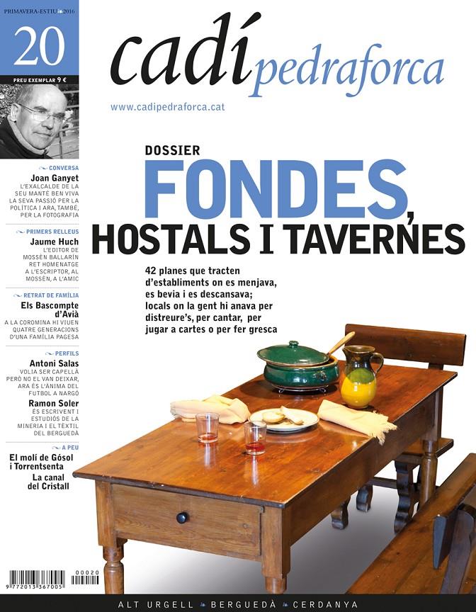 CADIPEDRAFORCA 20. FONDES, HOSTALS I TAVERNES | CADIPEDRAFORCA20 | Llibreria La Puça | Llibreria online d'Andorra - Comprar llibres en català online - Llibres Andorra i Pirineu