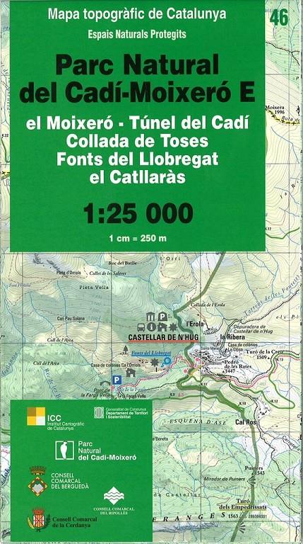 PARC NATURAL DEL CADÍ-MOIXERÓ EST 1: 25 000 | 8414774320240 | Llibreria La Puça | Llibreria online d'Andorra - Comprar llibres en català online - Llibres Andorra i Pirineu