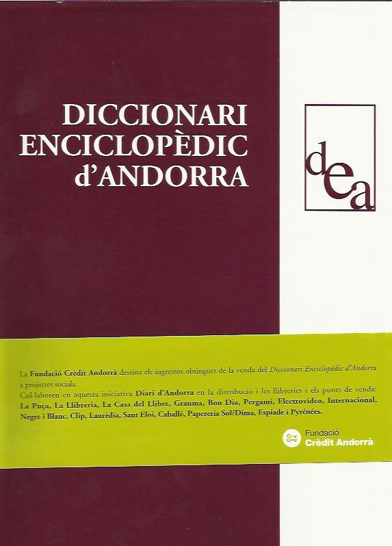 DICCIONARI ENCICLOPEDIC D'ANDORRA | 9789992016299 | VALLS, ÀLVAR | Llibreria La Puça | Llibreria online d'Andorra - Comprar llibres en català online - Llibres Andorra i Pirineu