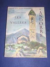 VALLEES D'ANDORRE. VOYAGE AUX ETATS LILLIPUTIENS | 1933 | COMBARNOUS | Llibreria La Puça | Llibreria online d'Andorra - Comprar llibres en català online - Llibres Andorra i Pirineu