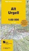 ALT URGELL 4 MAPA COMARCAL 1: 50000 | 9788439391531 | Llibreria La Puça | Llibreria online d'Andorra - Comprar llibres en català online - Llibres Andorra i Pirineu