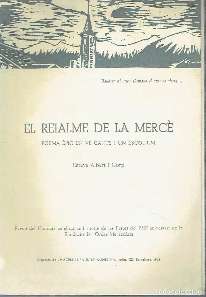 EL REIALME DE LA MERCE | rm1968 | ALBERT CORP, ESTEVE | Llibreria La Puça | Llibreria online d'Andorra - Comprar llibres en català online - Llibres Andorra i Pirineu